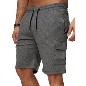 COPY - Multi-Pocket Casual Shorts Basketball Sports Gym Fitness Cargo Pants Wor…
